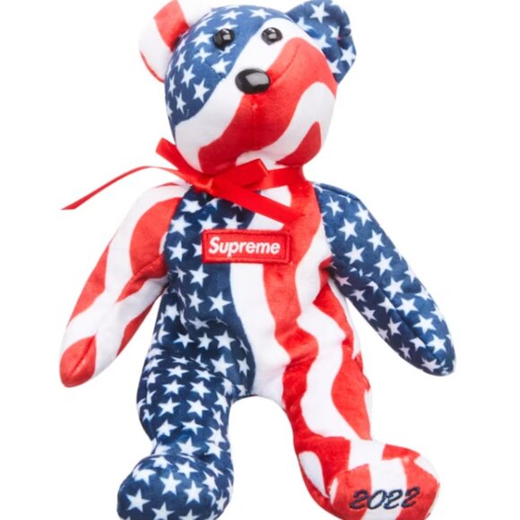 NWT Supreme x ty Beanie Baby - Multicolor - Picture 1 of 5